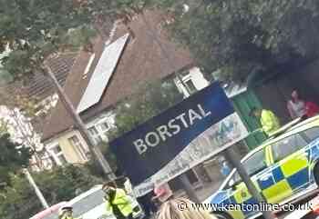 Motorcyclist taken to hospital after being involved in crash with car