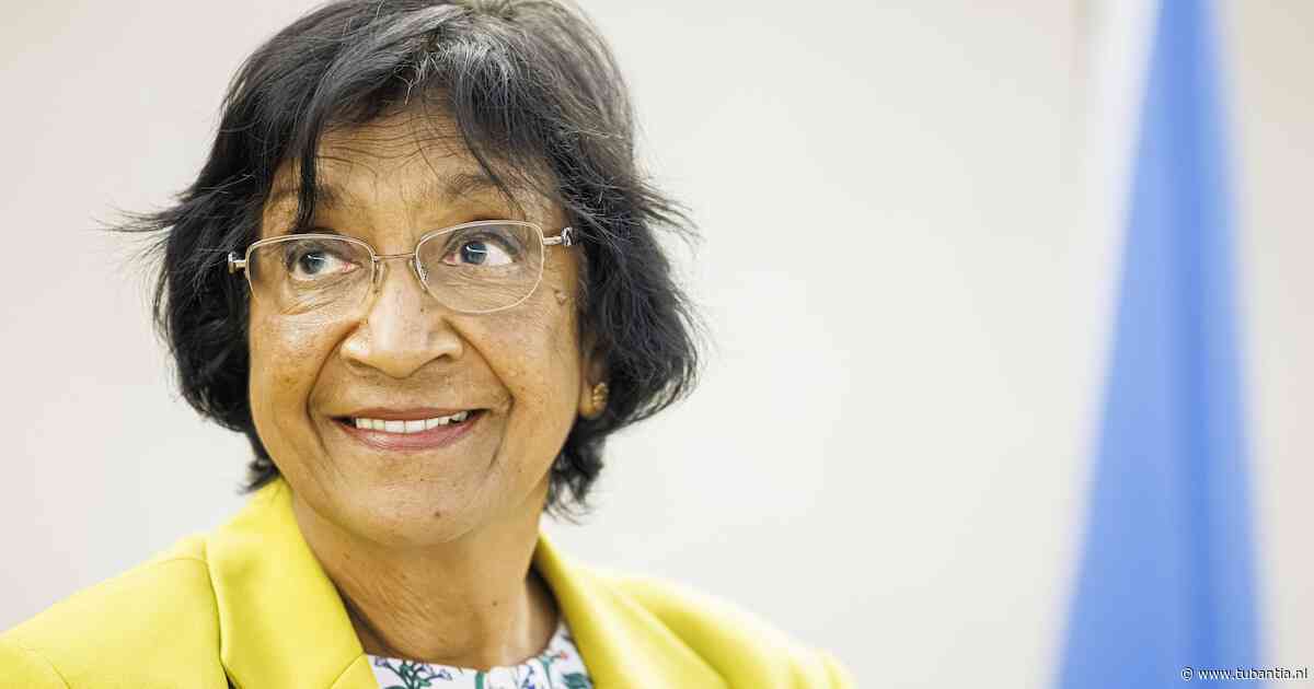 Navi Pillay reageert verbaasd als ze in rechtbank hoort dat ze Nobelprijs krijgt: ‘Misschien deel ik deze met Trump’