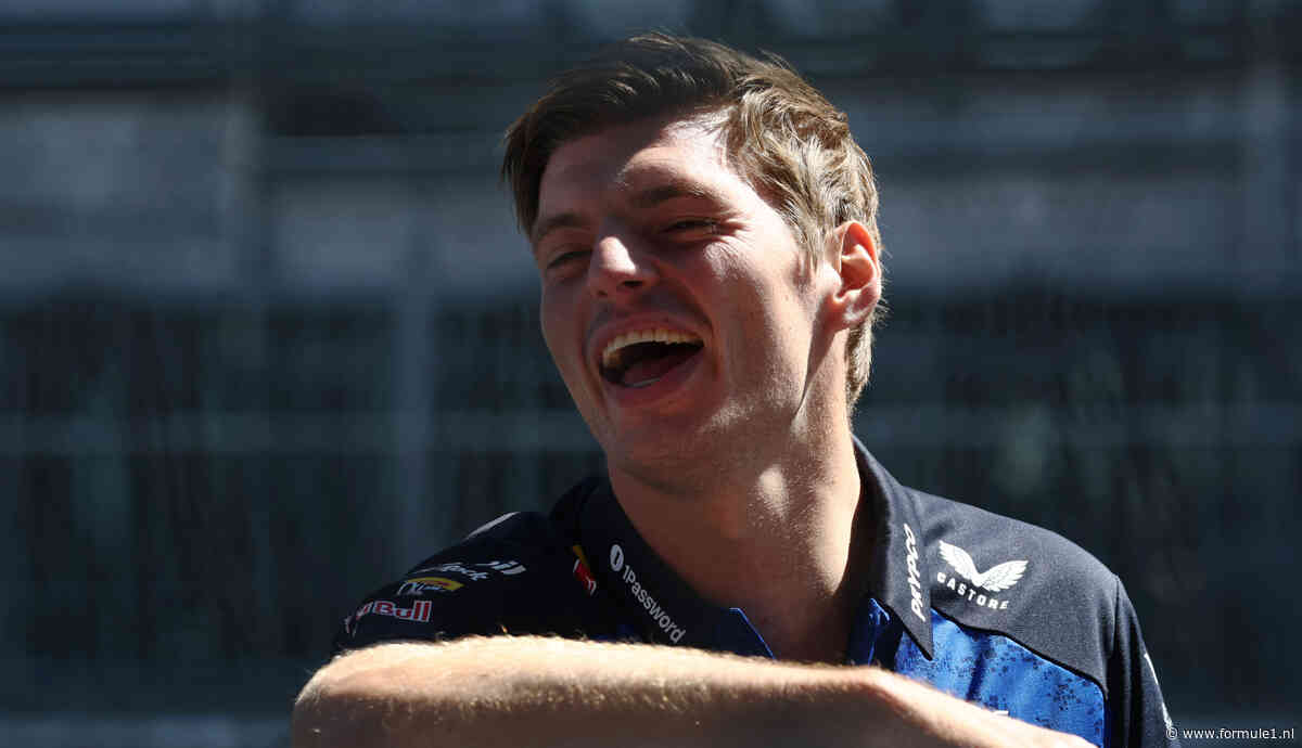 Max Verstappen begrijpt vergelijking met Fernando Alonso: ‘Maar hij is wel iets knapper’