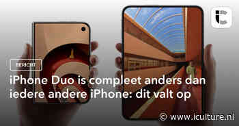 iPhone Duo is compleet anders dan iedere andere iPhone: dit valt op