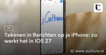 Tekenen in Berichten op je iPhone: zo werkt het in iOS 27