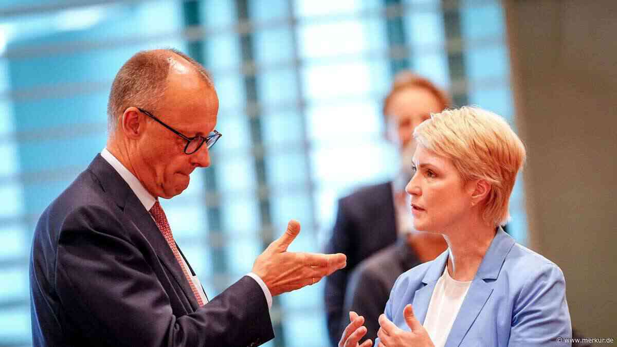 Bericht über heftigen Schwesig-Merz-Streit: „Lasse ich mir nicht bieten, weder als Ministerpräsidentin noch als Frau“