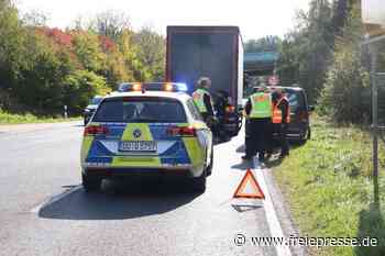 Unfall mit Leichenwagen in Chemnitz