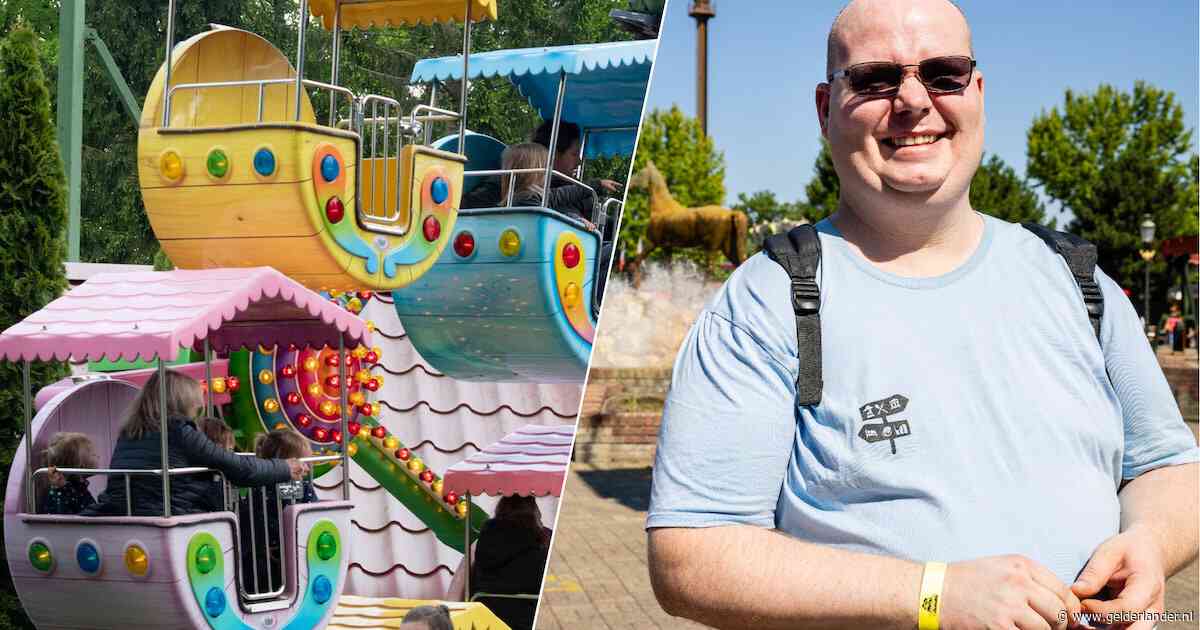 Als Romano in een attractie zit, is hij de rust zelve. Toch klaagt hij pretpark aan om ‘te veel prikkels’