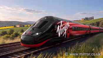 First look at new Virgin trains set to 'rival Eurostar' from UK to Europe in 2030