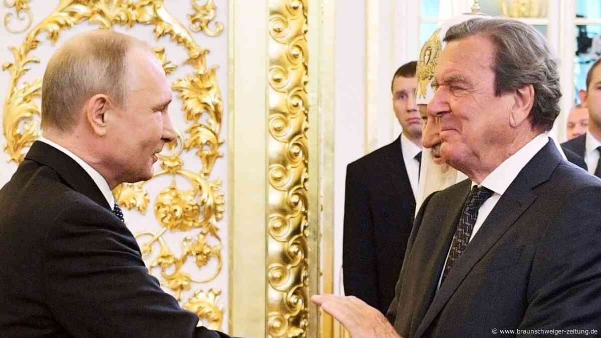 Gerhard Schröder: „Alter Freund“ bei Putins Geburtstag – Merz „zutiefst empört“
