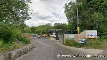 Man dies at recycling centre in Ammanford