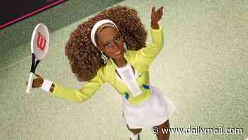 A model tennis player! Serena Williams releases her own Barbie doll wearing her iconic 2005 Australian Open-winning outfit