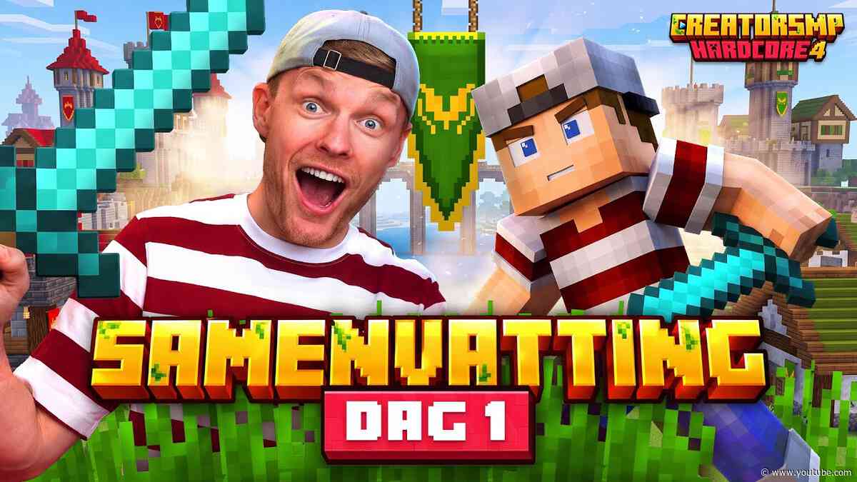 DE SERVER IS GEOPEND!! - CREATOR SMP4 DAG 1