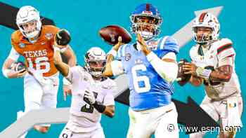 Reid's debut NFL draft QB Hot Board: Ranking the top 15 passers, plus their strengths and weaknesses