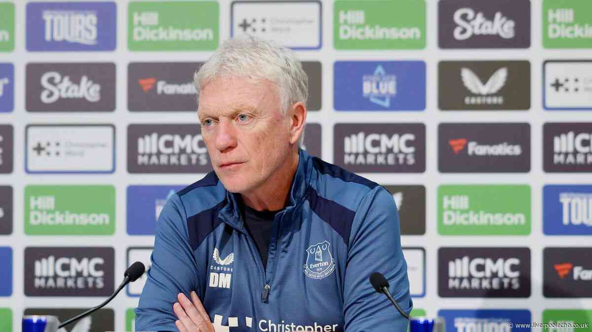 David Moyes breaks silence after Everton put up for sale by The Friedkin Group