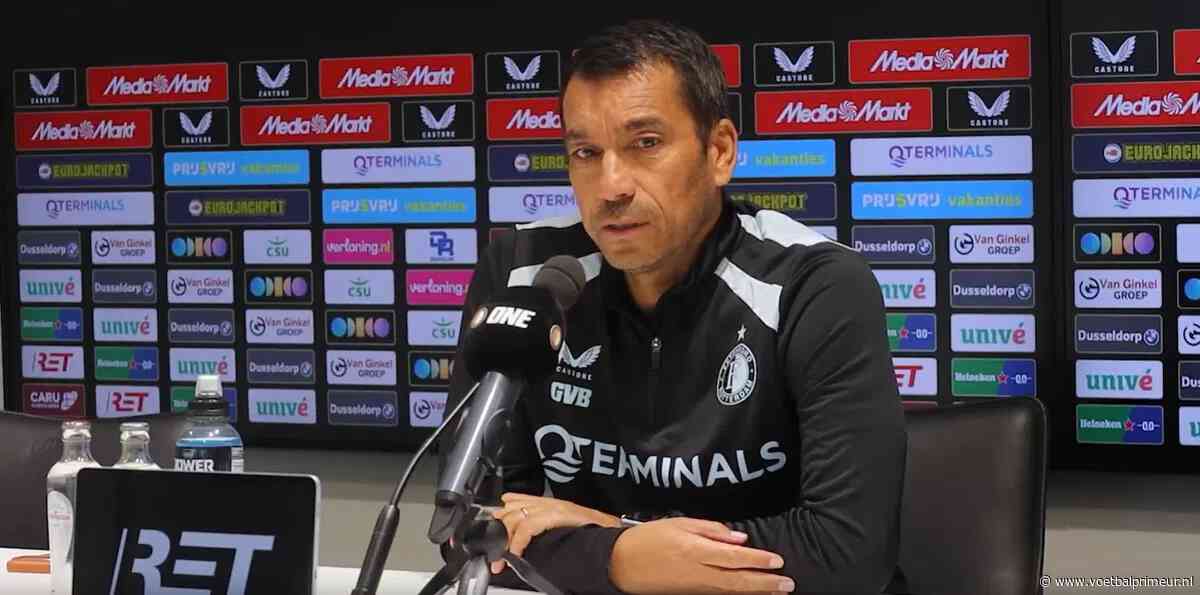 Van Bronckhorst duidelijk over uit beeld verdwenen Feyenoorder: 'Mag niet weg'