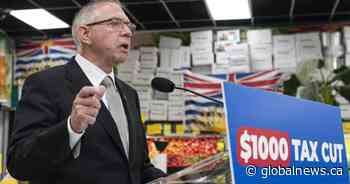 Taxes — hike them or hold them — become theme in B.C. election campaign