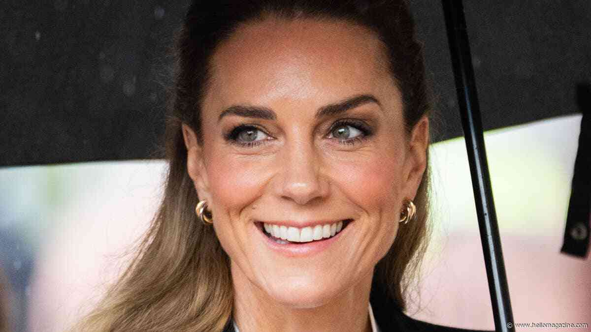 Kate Middleton is the belle of Belfast wearing a never-before-seen tartan skirt