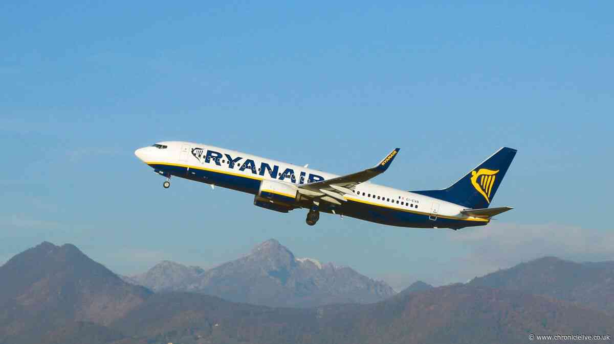 Ryanair reveals two new Newcastle flights for summer 2027 from £78.99
