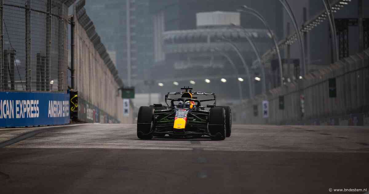 Max Verstappen verrast concurrentie ook op circuit waar hij nooit won en grijpt pole voor sprintrace in Singapore
