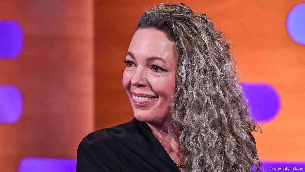 Olivia Colman says it was 'terrifying' to walk the runway for Miu Miu as a 'grey-haired woman of 52' during Paris Fashion Week