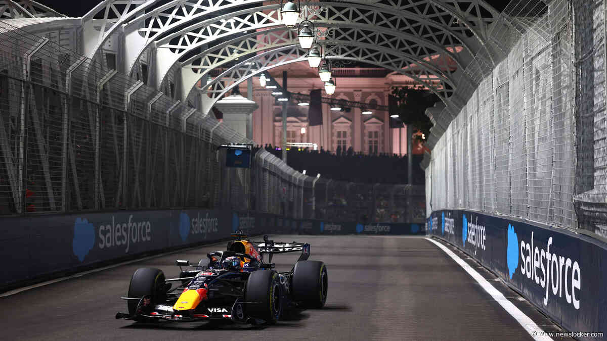 Max Verstappen maakt ook in Singapore indruk en start sprintrace vooraan