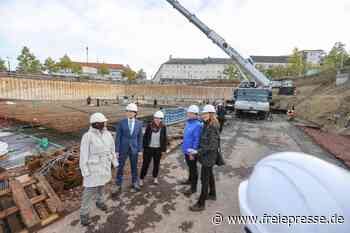 Besuch auf der Mega-Baustelle der TU Chemnitz