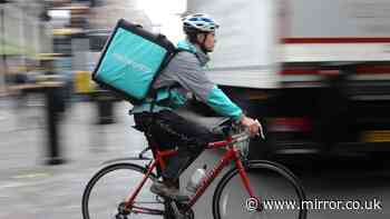 Deliveroo's warning to riders caught speeding on illegal e-bikes