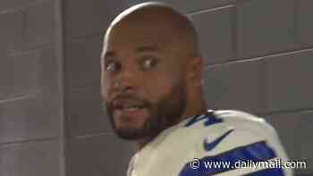 Dak Prescott in angry clash with Dallas Cowboys stadium worker after 'embarrassing' loss to Tampa Bay