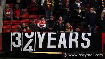 Man United fans set to resurrect famous ticker banner mocking Man City's trophy drought after rival's bombshell guilty verdict