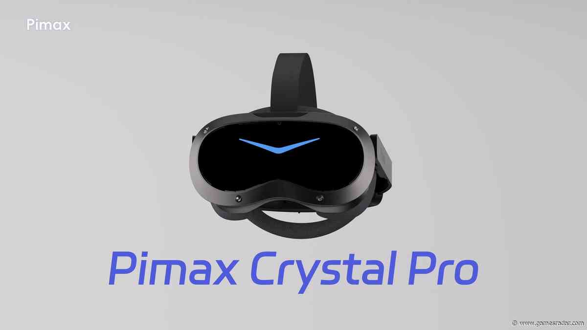 "It's DisplayPort image quality, wirelessly" - Pimax annonuces a new Crystal Pro VR headset