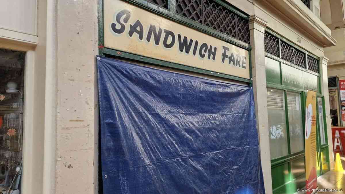 Grainger Market lunch staple Dennis & June's Sandwich Fare closes after 32 years