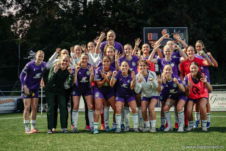 FC Groningen Vrouwen zaterdag in stadion Esserberg