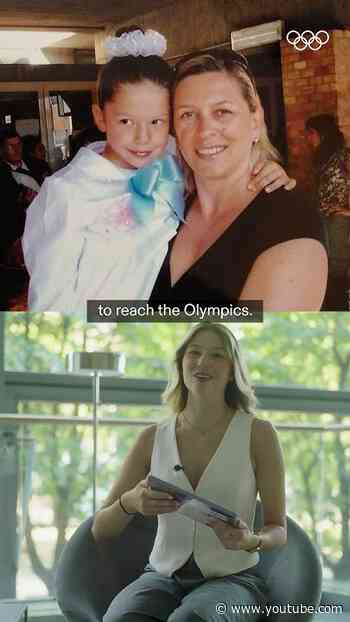 A trip down memory lane with Milena Baldassari! 🇮🇹🤸‍♀️✨ #Olympics