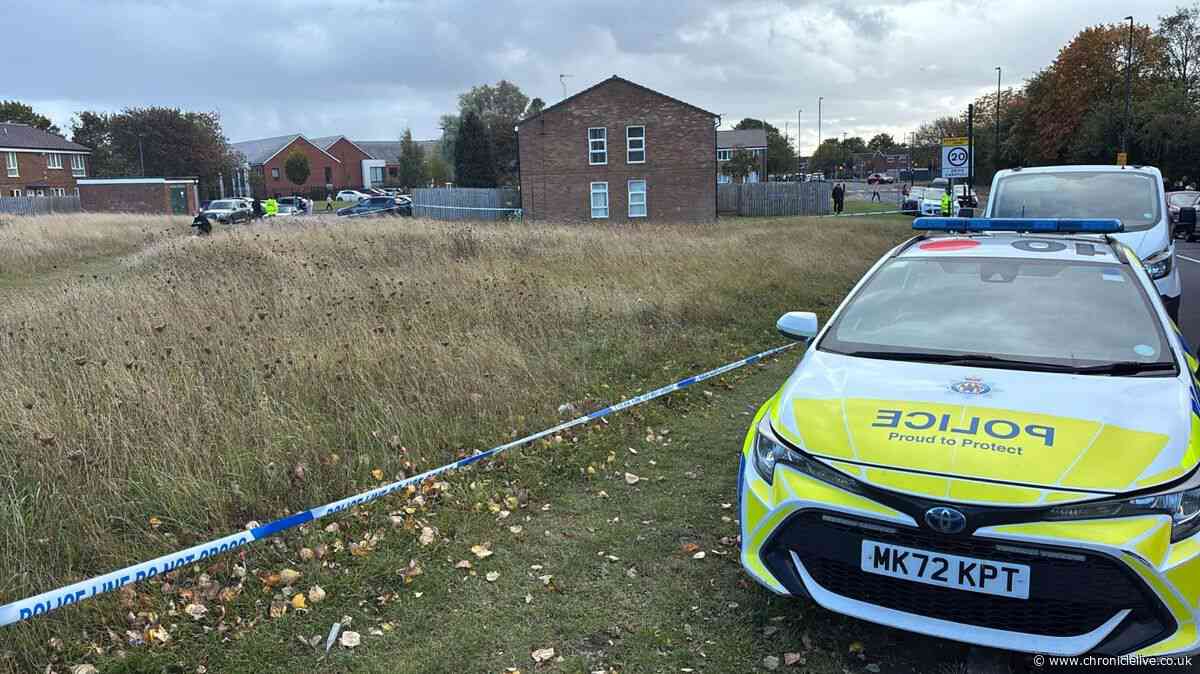 Wallsend police incident LIVE: Cordon in place and officers on the scene in Hadrian Park