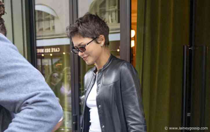 Zendaya and her pixie in Paris