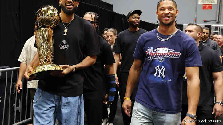 Knicks suspend contract extension talks for Karl-Anthony Towns, Josh Hart 'until later in the season'