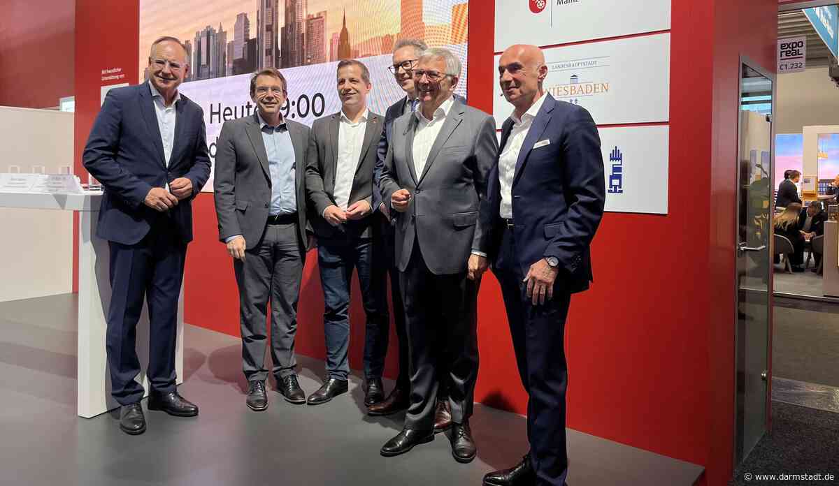 Wissenschaftsstadt Darmstadt zieht Bilanz zur Expo Real 2026