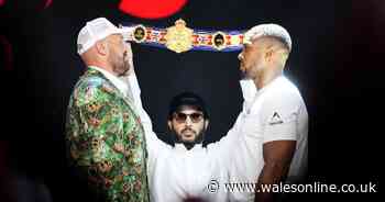 Fury v Joshua tickets live: Tickets for the heavyweight showdown in Cardiff sell out in an hour
