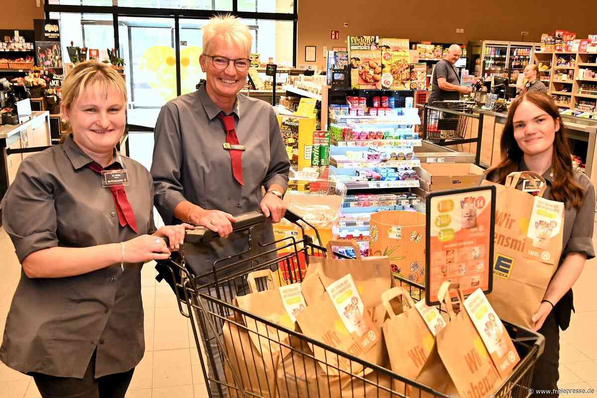 Einkauf bei Edeka hilft der Tafel in Mittweida