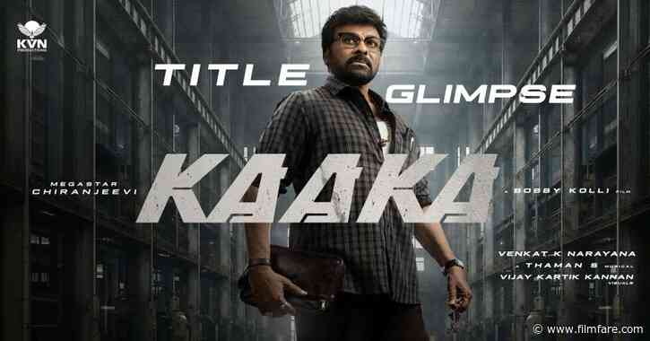 Chiranjeeviâs Kaaka Progresses Briskly Megastar Set to Unleash a Formidable Avatar