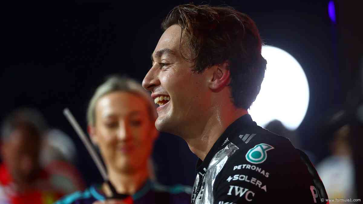 Russell reacts to P2 in Sprint Quali with downgraded car