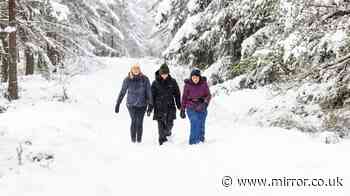Met Office weather maps show exact time and place UK set for snow this weekend