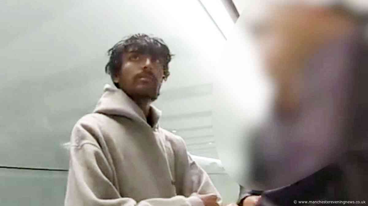 The moment London crypto fraudster who stole £200k in SIM swap scan arrested
