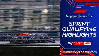 Singapore Grand Prix - Sprint Qualifying Highlights