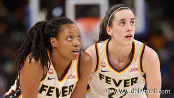 Caitlin Clark defends teammate Kelsey Mitchell after she turned on Fever star's fans amid WNBA racism storm