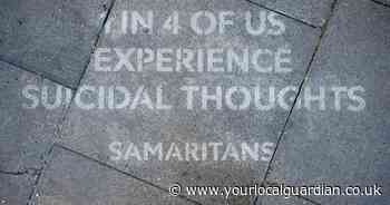 New Samaritans grafitti aims to help those experiencing suicidal thoughts.
