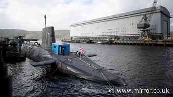 British nuclear submarines to use hoses in 'worst case scenario' defence despite Russia threat