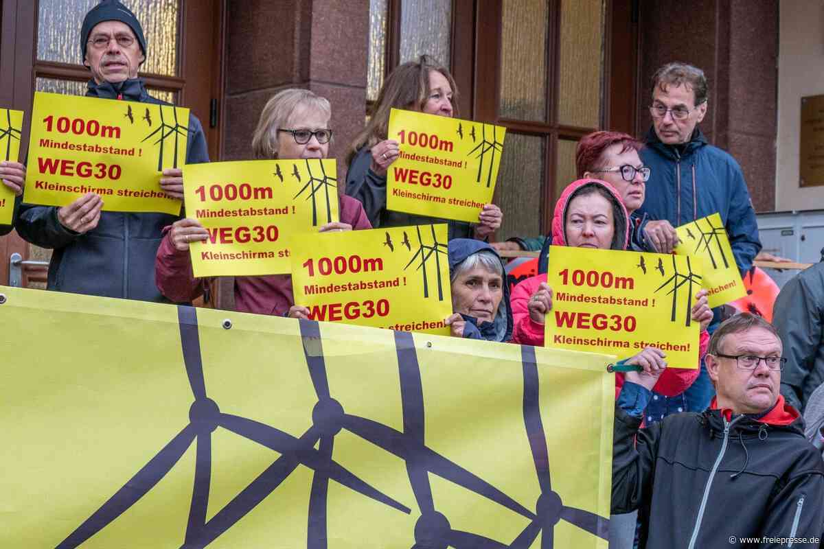 Sachsens Windkraft-Bremse: Der Druck der Straße wirkt