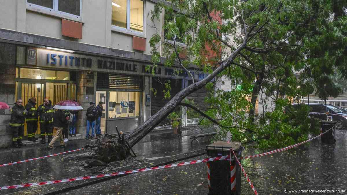„Der Tornado hat alles zerstört“: Zwei Wasserhosen verwüsten Sizilien