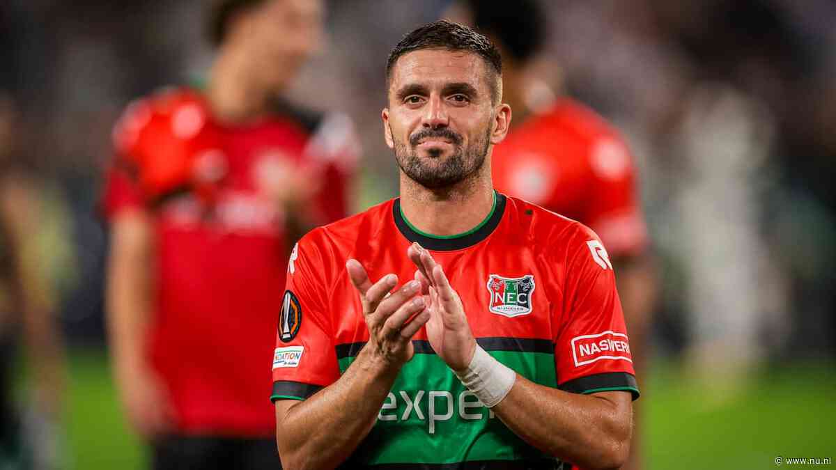 Ook in NEC-shirt blijft Dusan Tadic een Ajacied: 'Ajax is nog steeds mijn vrouw'