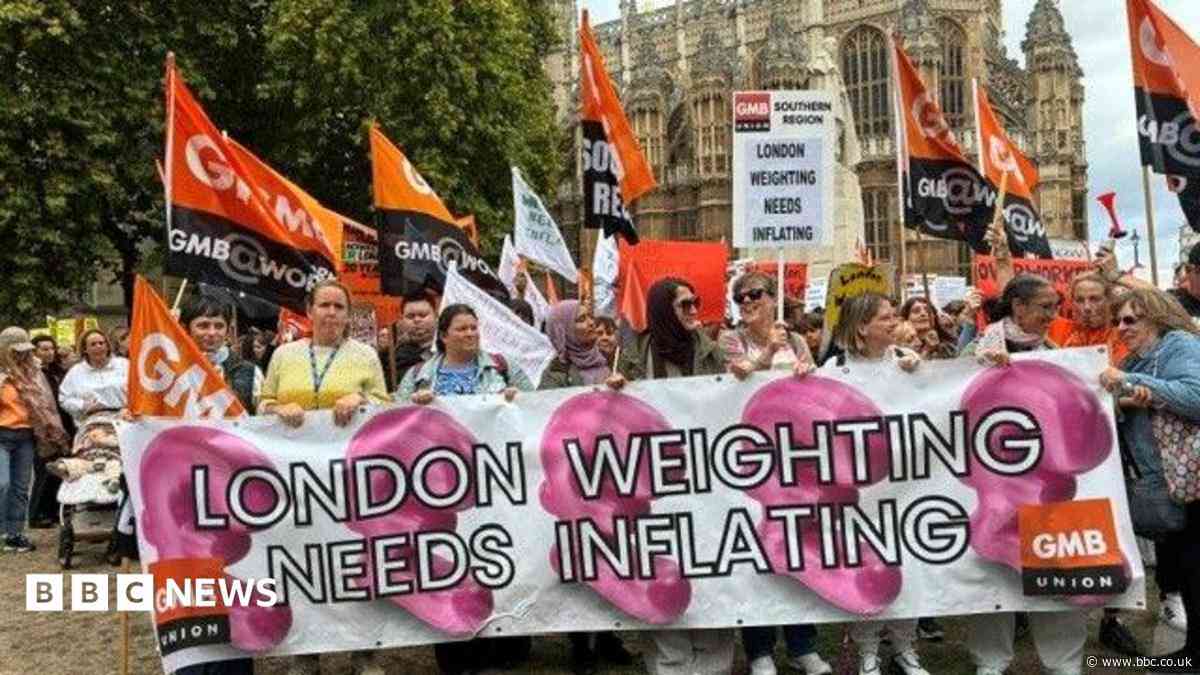 School support staff strike over pay