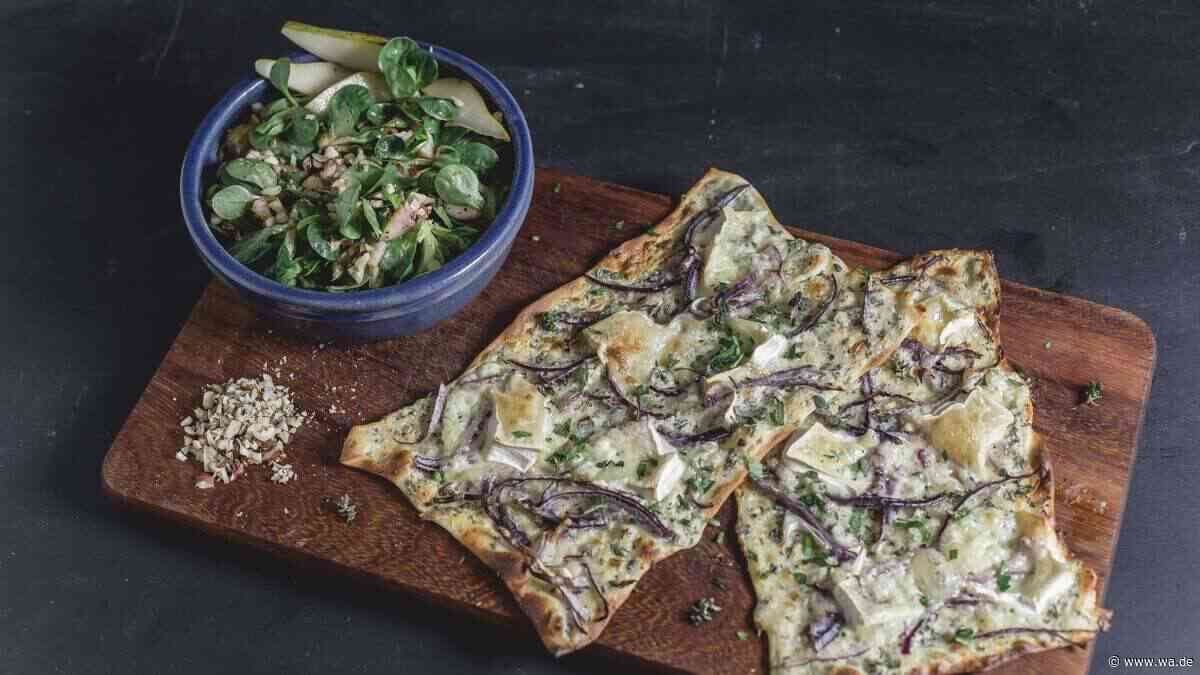 Flammkuchen in vier Variationen: herbstliche Abwechslung aus dem Ofen
