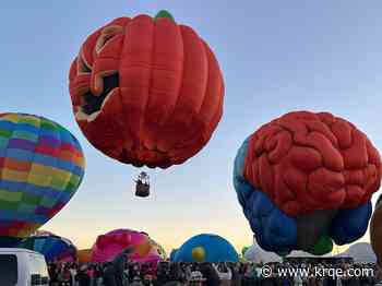Photo Gallery: Special shapes dot ABQ skylines on Balloon Fiesta day 7